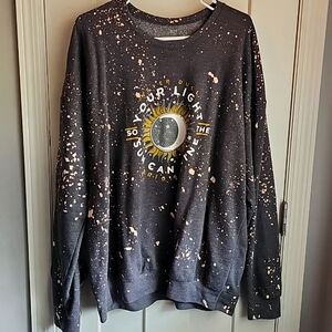 Southern Bliss Womens super soft sweatshirt"Never dull your light"! Size Xlg